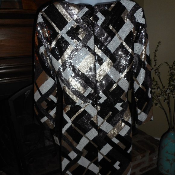 NWT Marina full sequins dress, 4 - Picture 7 of 8